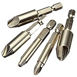 5Pcs Screw Easy Speed Out Extractor Remover Hex Shank Drill