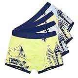jojobabyベビー幼児キッズBoys Boxer Brief 4 - Packアンダーウェアセットボクサー