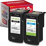 【Greenbox】リサイクルインクカートリッジ＜canon(キャノン)大容量BC-310+B...