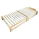 広島府中家具 折りたたみ式ひのきすのこﾍﾞｯﾄﾞ ｼﾝｸﾞﾙ ﾌﾚｰﾑのみ