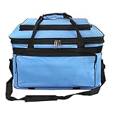 ビッグサイズ美術収納ボックス 絵の具ケース 整理/DIY/美術用品 帆布製 2wayバッグ 丈夫 防水 汚れに強い 実用 人気 耐久 ショルダーバッグ 美術生常備 多機能ツール箱 絵の具セット入れボックス(ランダム出荷)