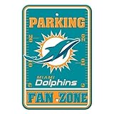 Fremont DieスポーツファンNFL Team Miami Dolphinsプラスチック駐車場サイン – ファンゾーン