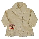 アンパンマンガール 中綿入り ブークレーフリース 裾フリルコート Anpanman Girl （アイボリー80cm）