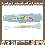 546422/Anano" Cafe'/ベビーマッシャー＆スプーン（ブルー）/モンスイユ/アナノカフェ/キッズ/ベビー/カトラリー/食器/ギフト/プレゼント