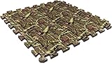 Mossy Oak Camoファブリックラミネート抗疲労フォームフロアタイル – 13 Sq Ft ( Set of 6 )