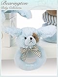 Bearington ベアリントン　Lil' Waggles Rattle アニマルラトル【ブルーパピー】男の子/がらがら