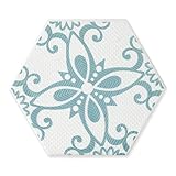 【B'stile】六角形の北欧風デザインタイル「EYR」EYR-601（磁器質｜ヘキサゴン｜屋内壁/屋内床/屋外壁用｜ノンスリップ加工）1枚