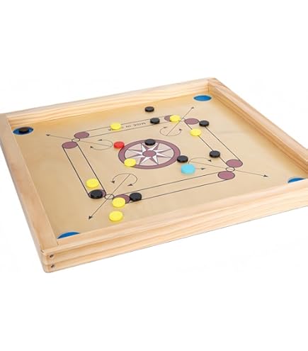 Amazon.co.jp: Mini slim carom board with logo of the Japan Carom