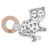 Kitty Kippin有機コットンTeething Rattle