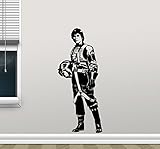 Luke Skywalker Star Wars壁デカールビニールステッカー漫画少年子供壁アート保育園装飾壁画162 CRT