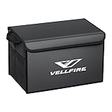 ヴェルファイア 収納ボックス 車用収納ボックス コンソールボックス 車載ボックス 20系 30系 40系 パーティション収納設計 板挟み 丈夫で長持ちする 車用 四層の複合素材 [並行輸入品] （ブラック、ヴェルファイア）