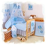 BlueberryShop 2 pcs BABY COT BED BUNDLE BEDDING SET DUVET+PILLOW COVERS matching cot bed 120 x 150 c
