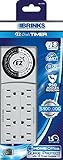 Brinks 42-1076 8 Outlet Power Strip with Analog Timer [並行輸入品]