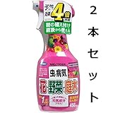 フマキラー 花、野菜、庭木の病害虫対策と活力補給に フマキラー カダンプラスDX 450ml 2本セット