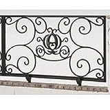 LIXIL 新日軽　ディズニーフェンス　プリンセスA型（かぼちゃの馬車）　本体　　【リクシル】　【アルミフェンス　柵】 ブラック