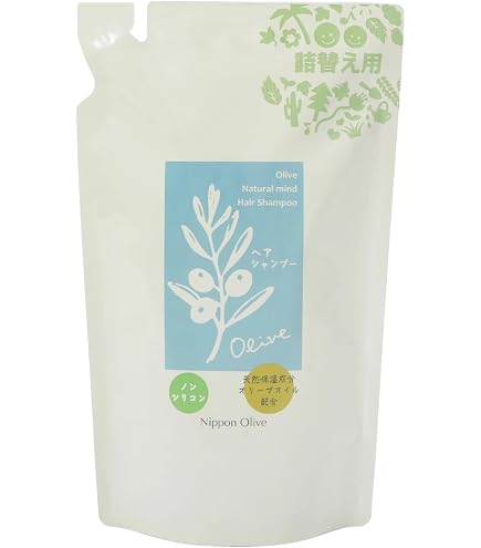Amazon | 日本オリーブ ナチュラルマインド シャンプー 500ml +