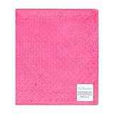 My Blankee Minky Dot Stroller Blanket Raspberry 29''X35'' [並行輸入品]