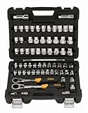 Auto Bostitch 65-Piece Pass-Thru CompleteSocket Set (3/8, 1/2) by BOSTITCH