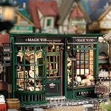 【Iuseike新モデル発売】インテリジェントハウス、ビルディングブロック、オーナメント、ファンタジー、ビルディングブロック、DIY手作りキャビン、マジックハウス、アセンブリ、から選択できるさまざまなスタイル、知育玩具、ハリーのマジックハウス、ガールフレンド、親友、友人へのギフト。 (マジックハウス+防塵カバー) [並行輸入品]