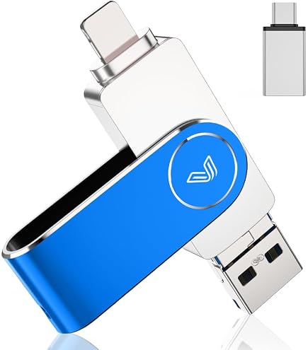 Amazon.co.jp: 【アプリ不要】4in1 iPhone対応 USBメモリ 128GB iPad 