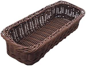 やなぎプロダクツ 洗えるカトラリーケース 四角 AN-91P 茶 PKT2901