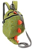 Zhuannian Toddler Kids Dinosaur Safety Harness Backpack (Green) [並行輸入品]