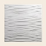 Genesis – Driftsホワイト天井タイル – ドロップ/グリッド天井 – Fast and Easy Installation 12x12 Inch ホワイト 728-95