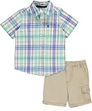 Carter 's Baby Boys shirt-cargo Short Set