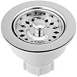 ジョーンズStephens b02400 PolishedステンレスバスケットStrainer