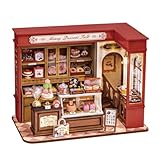 つくるんです® 日本語説明書付 DIY ミニチュアハウス ドールハウス DGシリーズ (パティスリー)