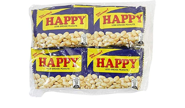 Amazon Happy Less Grease Peanuts ハッピー ピーナッツ フィリピン 6g Happy ナッツ 通販