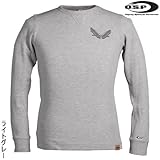 ＯＳＰ OSP ワッフルロングスリーブTシャツ ライトグレー L