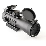 ANS Optical ライフルスコープ 2x42　RD　青赤緑　ドットサイト キルフラッシュ付き