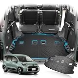 BIBIBO 新型 シエンタ 10系 専用 ラゲッジマット3D 立体構造 防水 耐摩擦 汚れ防止 滑り防止 傷防止 TPE素材 車種専用設計 シエンタ 10系 アクセサリー