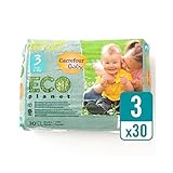 赤ちゃんエコ惑星サイズ3パックあたりのキャリーパック30 (Carrefour) (x 6) - Carrefour Baby Eco Planet Size 3 Carry Pack 30 per 