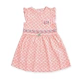 Linyuan ファッション Baby Girls Newborn Cute Sleeveless Cotton Dress ドレス Party Dresses Flowers 9m-5 years