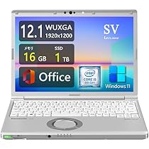 レッツノートSV8/512GB/16GB/OFFICE2021 バッテリー良好 レッツノートSV8/512GB/16GB/OFFICE2021バッテリー95%残 ノートPC