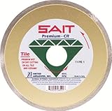 United Abrasives/SAIT 48521 4-1/2 by .060 by 5/8 C. Tile CR Diamond Cutting Wheel, 1-Pack [並行輸入品]