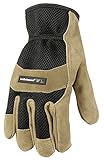Wells Lamont861LSplit Cowhide Palm Leather Work Glove-LRG SUEDE COWHIDE GLOVE (並行輸入品)