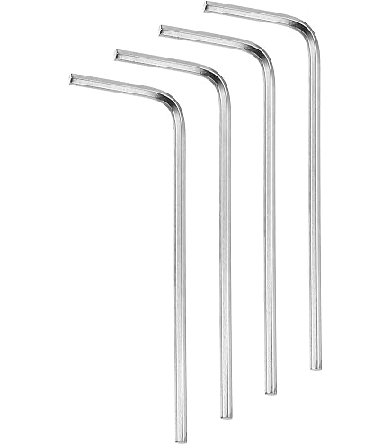 CoCud T-Handle Ball End Hex Key, 6mm Hex, CR-V Steel Metric T-Key