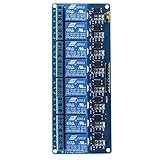 SODIAL 2x DC 5V 8チャネルリレーモジュール基板シールド PIC AVR Arduino MCU DSP用