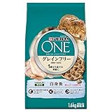 ピュリナワン キャット 1歳から全ての年齢に グレインフリー 白身魚 1.6kg×2個【まとめ買い】 ピュリナワン キャット 1歳から全ての年齢に グレインフリー 白身魚 1.6kg×2個【まとめ買い】