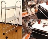 W-4158 スリムワゴン 幅17.5cm X 奥行42.5cm X 高さ85cm