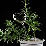 ガラス 自動灌水装置 ガーデン 観葉植物 盆栽 自動水まき 給水装置 水やり 散水 潅漑栽培家 (心)