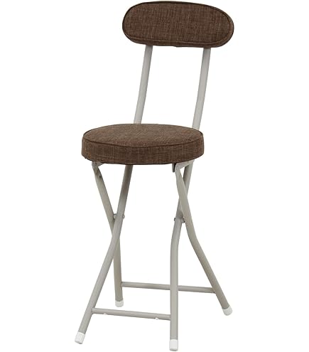 Amazon｜AZUMAYA フォールディングチェア PC-21WH｜折りたたみチェア