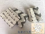 おくるみ ガーゼ ベビーブランケット コットン100％ 赤ちゃん毛布 バスタオル (120cm×120cm) (2枚入りB（おまけ：ガーゼスタイ2枚）)