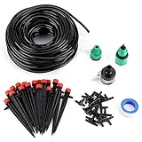 散水ノズル 灌漑ホース 自動灌漑用散水ホース 自動灌漑システム 自動散水 噴霧灌漑セット ドリップ灌漑 水を節約 ガーデニング/芝生/庭園/観葉植物/鉢植え