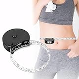 巻き尺 メジャー 巻尺 周囲測定テープ ウエスト 腹囲 メジャー 裁縫 洋裁 定規 テープメジャー 150センチ 60インチ 両面目盛 メジャー 胸囲 片手操作 身体測定