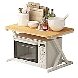 WENZHE キッチン収納りキッチンラック収納棚キッチンラックワゴンウッディー電子レンジラック三角ブラケットホームサプライ多機能、2階、5色、58 * 40 * 38.5cm ( 色 : A )