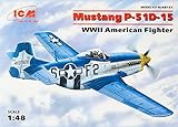 アイシーエム ICM 1/48 アメリカ空軍 P-51D-15 マスタング プラモデル 48151